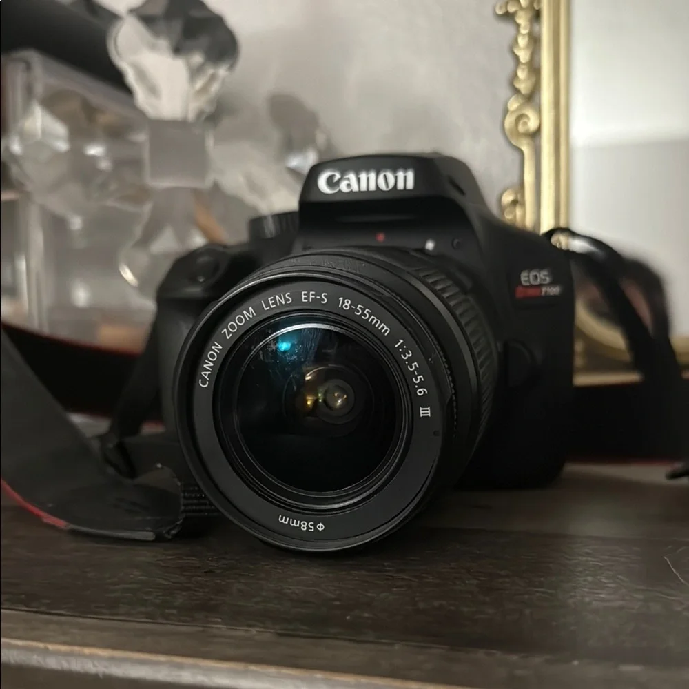 Canon Black DSLR Camera